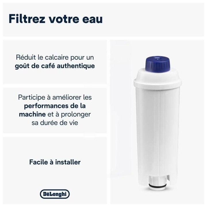 Filtre a café Delonghi Cartouche filtre a eau DLSC002
