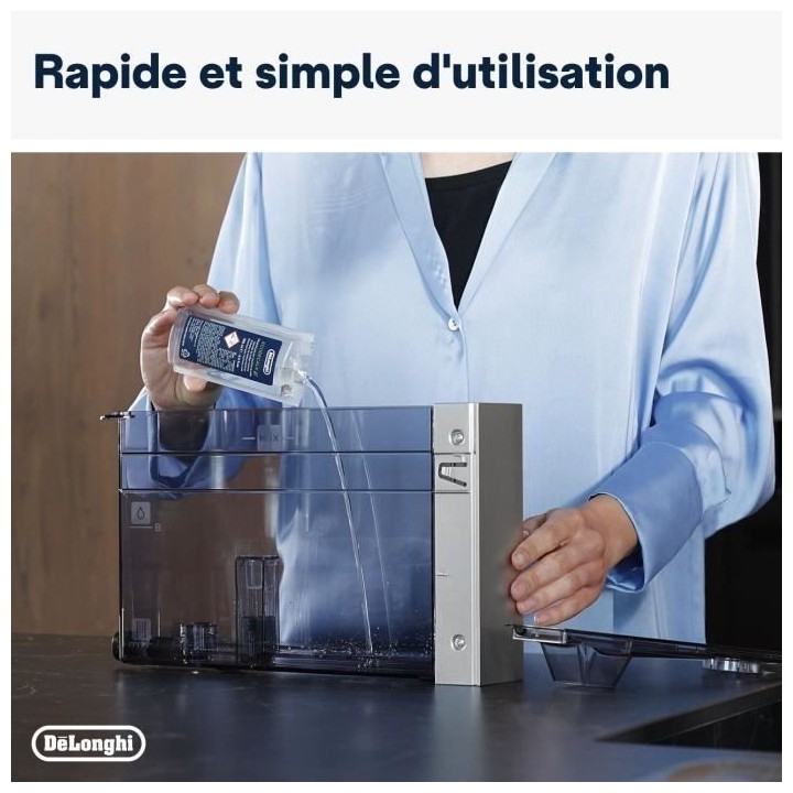DELONGHI DLS C200 Détartrant EcoDecalk Mini 2x100ml pour toutes les m