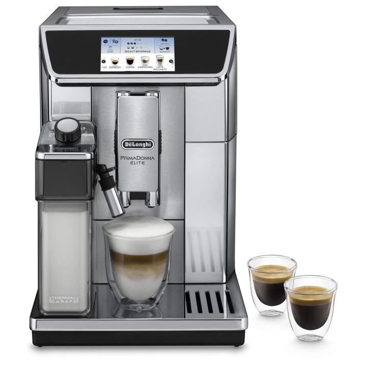 Machine expresso automatique avec broyeur DELONGHI PrimaDonna Elite EC