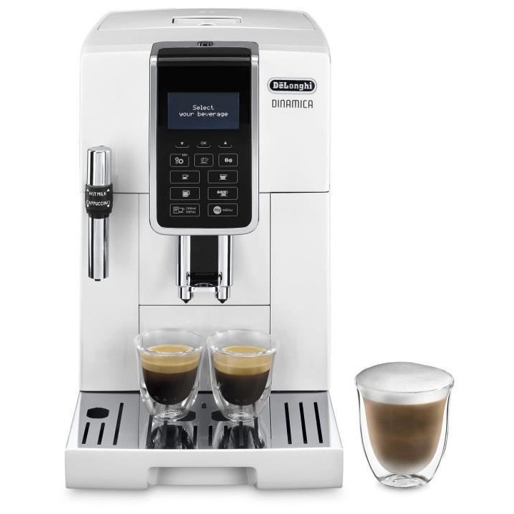Machine expresso automatique avec broyeur - DELONGHI Dinamica ECAM350.