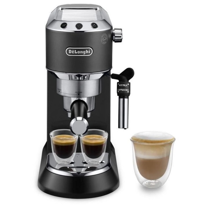 Machine expresso classique - DELONGHI EC685.BK Dedica Style - Noir - C