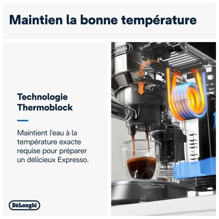 Machine expresso classique DELONGHI EC685.R Dedica Style - Rouge