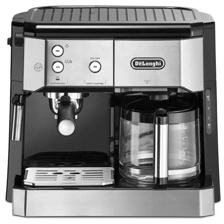Machine a café DELONGHI BCO421.S - Pompe 15 bars - Filtre & espresso