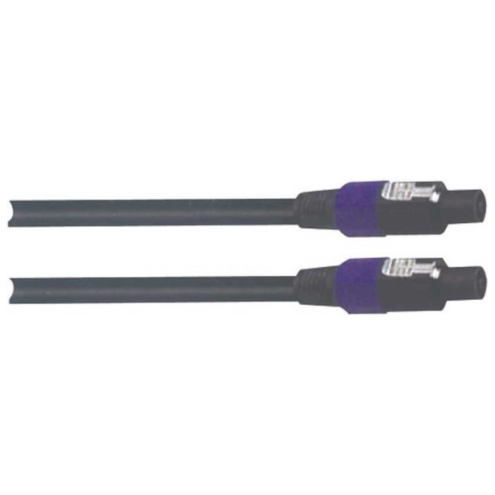 IBIZA SOUND CS5SS - Câble d'enceinte SPEAKON/SPEAKON - 5m