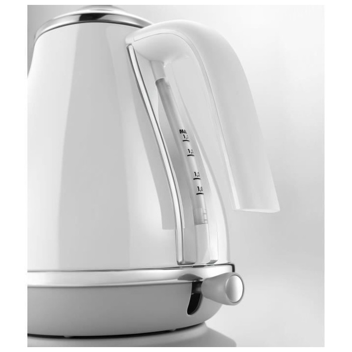 Bouilloire DELONGHI ICONA CAPITALS - 1,7L - Acier inoxydable - Base am