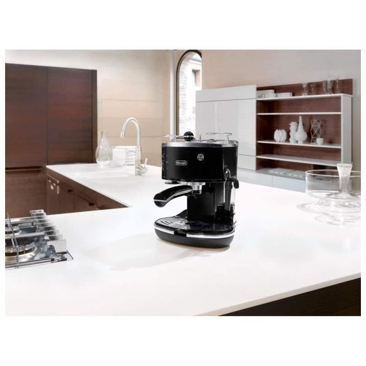 Machine Expresso classique DELONGHI Icona ECO 311.BK - Noir - Compatib