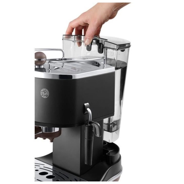 DELONGHI - Machine a expresso 15 bars noir - icona vintage - ecov311bk