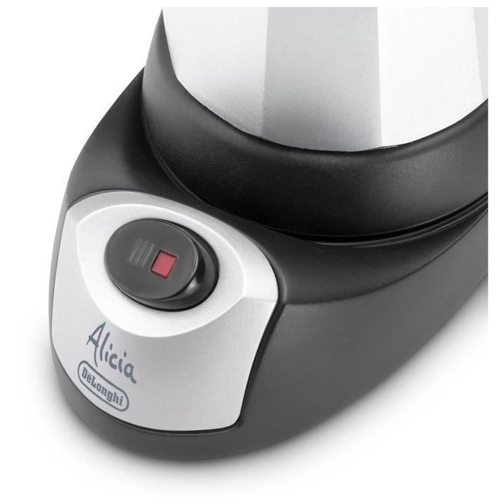 Cafetiere électrique DELONGHI EMKM6B Alicia Plus - Blanc - 6 tasses -