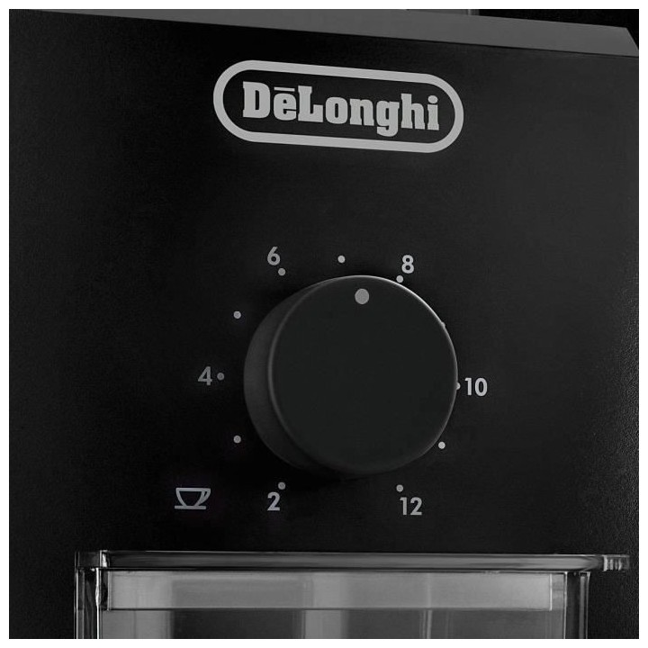 Moulin a café électrique - DELONGHI KG79 - Capacité 120g - 17 nivea