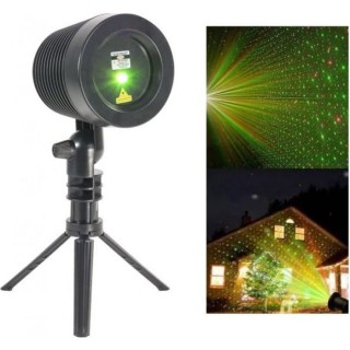 IBIZA LZR-RGOUTDOOR - Laser multipoints IP44 pour extérieur rouge & v