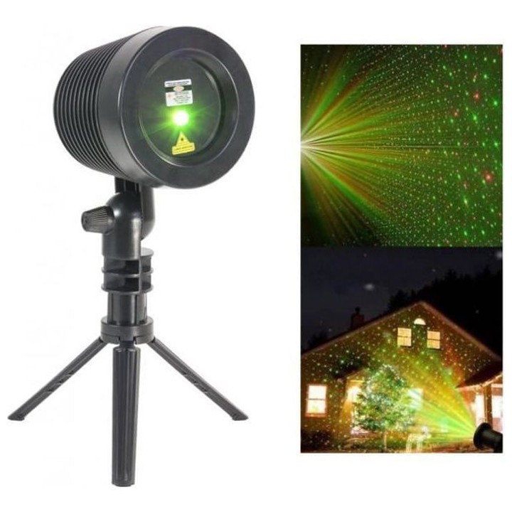 IBIZA LZR-RGOUTDOOR - Laser multipoints IP44 pour extérieur rouge & v