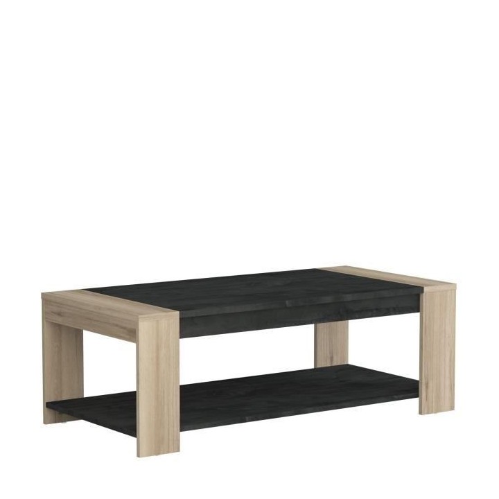 Ensemble salon SHEFFIELD composé de : Table basse double plateau sup