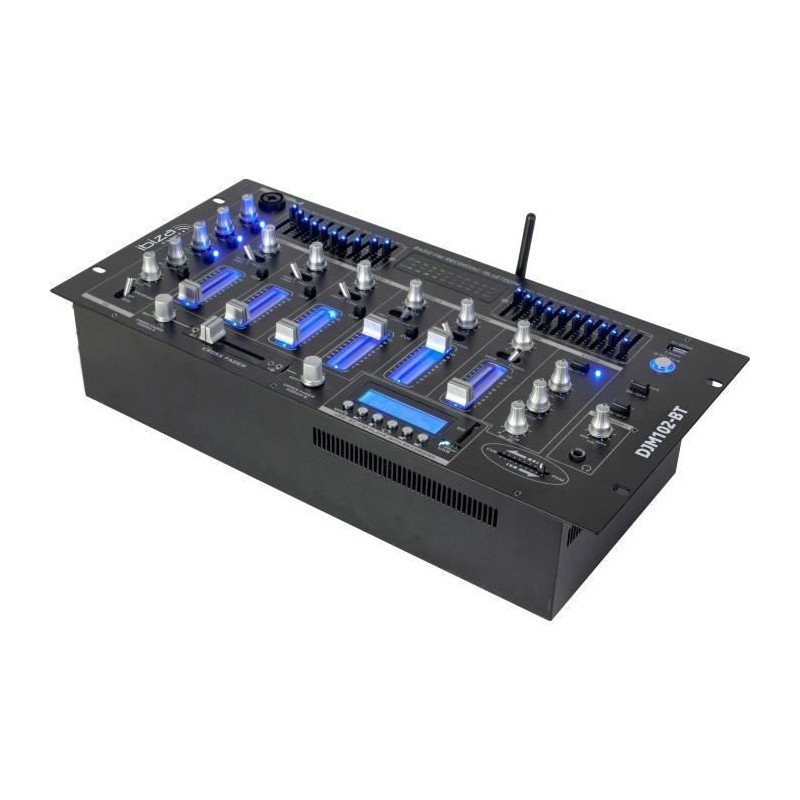 IBIZA SOUND 17-2220 Table de mixage 19 - 12 entrées / 6 canaux - Bluetooth