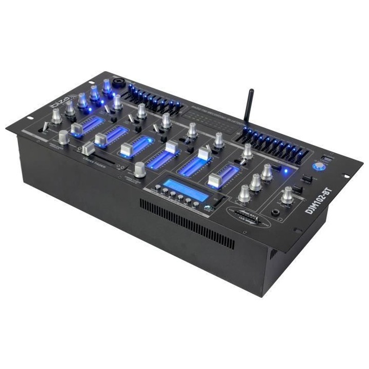 IBIZA SOUND 17-2220 Table de mixage 19 - 12 entrées / 6 canaux - Blue