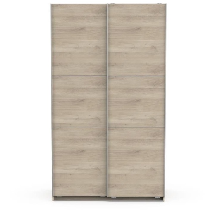 Armoire GHOST - Décor chene kronberg - 2 Portes coulissantes - L.116,