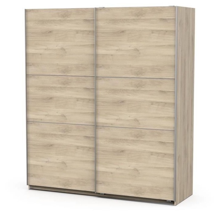 Armoire GHOST - Décor chene kronberg - 2 Portes coulissantes - L,178,