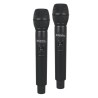 IBIZA SOUND Double récepteur UHF avec 2 micros main