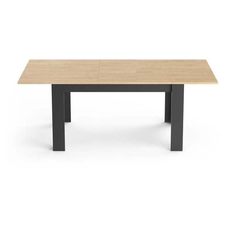 Table extensible - CRAFT - Rectangulaire - Décor mélamine chene hami