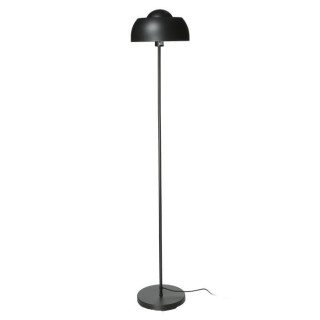 INTERNATIONAL DESIGN Lampadaire dome en métal - Noir - 29x160 cm