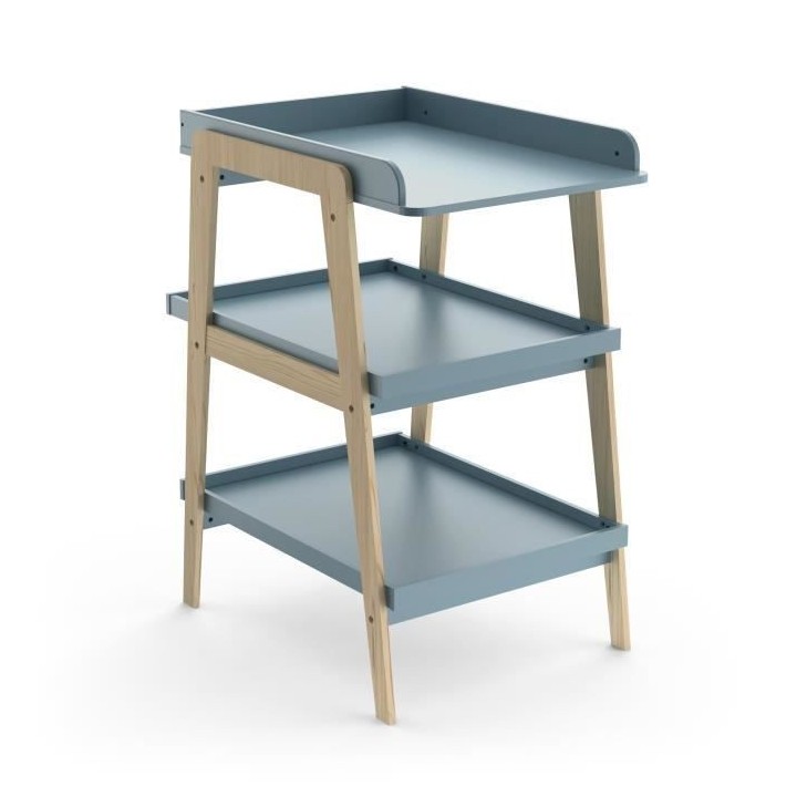 Table a langer TSUGA - Bois massif et MDF - L.58 x P.71,1 x H.101,2 cm