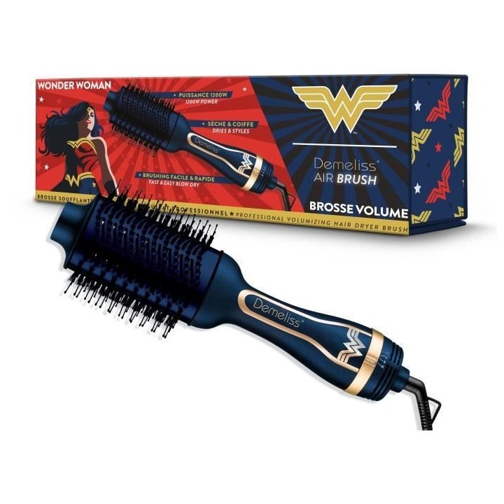 Brosse soufflante volumisante SAINT ALGUE-DEMELISS - Wonder Woman - 12