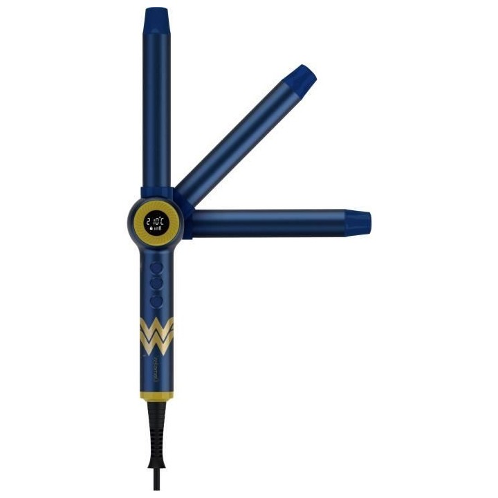 Fer a boucler DEMELISS - Pliant a 180 ° en 3 angles- 25mm - 120°c a