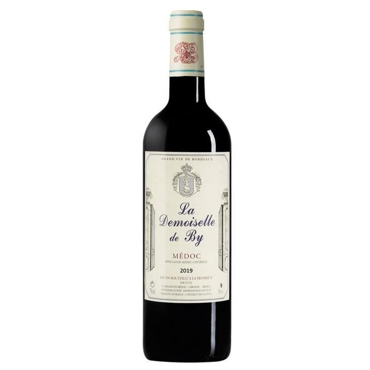 La Demoiselle de By 2019 Médoc - Vin rouge de Bordeaux