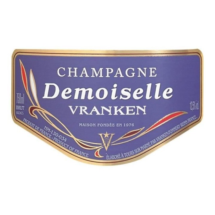 Champagne Demoiselle EO Brut 75cl