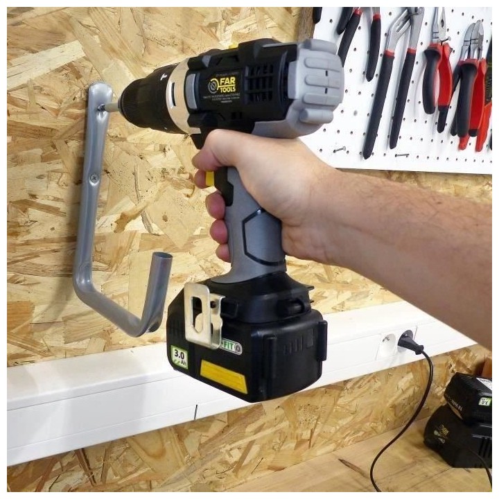 FARTOOLS X-FIT XF-IMPACT Perceuse a percussion / visseuse 18V 40Nm 2x