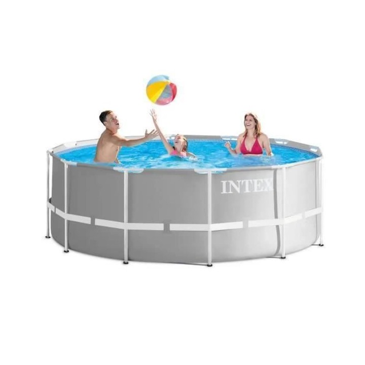 Kit Piscine hors sol tubulaire INTEX - Pris Frame - 366 x 122 cm - Ron
