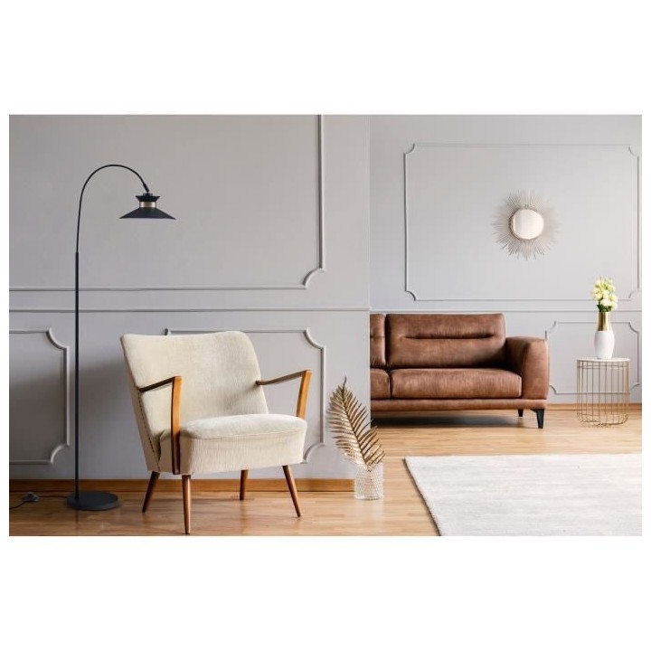 INTERNATIONAL DESIGN Lampadaire grace en métal - 26x66x165 cm