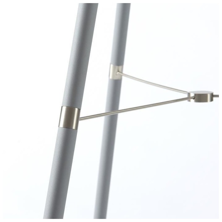 INTERNATIONAL DESIGN Lampadaire miller - Abat jour tissu pietement mé