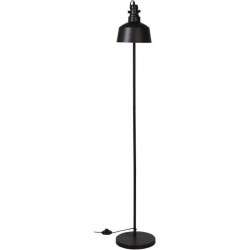 Lampadaire - Lucas - Métal - Asymétrique - 20 x 20 x 153 cm - Industriel - Noir