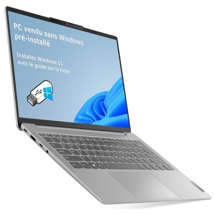 PC Portable LENOVO Ideapad Slim 5 14'' - AMD R7-7730U - 8 Go DDR4 - 51