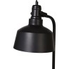 Lampadaire - Lucas - Métal - Asymétrique - 20 x 20 x 153 cm - Industriel - Noir