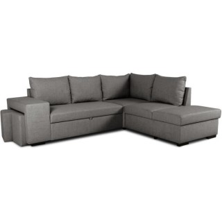 Canapé d'angle convertible réversible 4 places MITCHELL - Tissu Anth