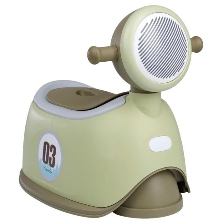 POT LUDIQUE SCOOTER vert olive