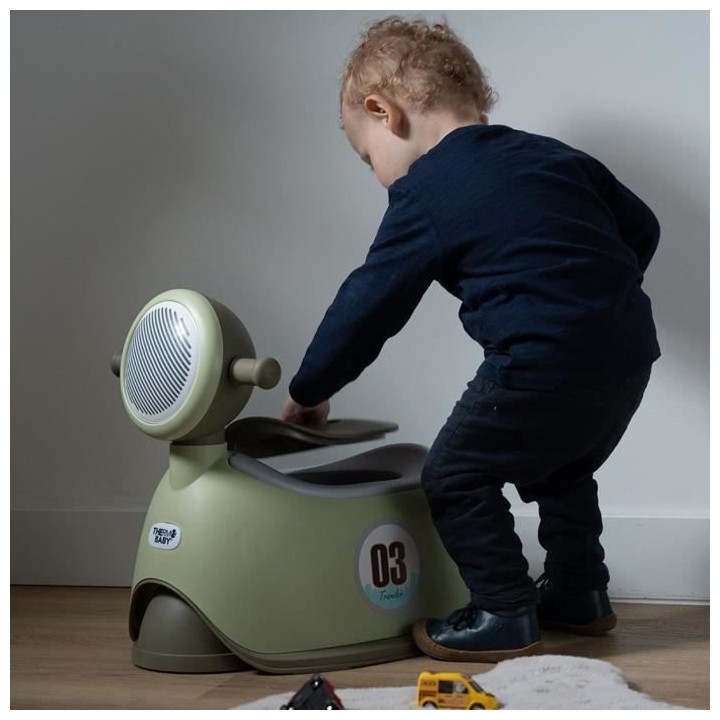 POT LUDIQUE SCOOTER vert olive