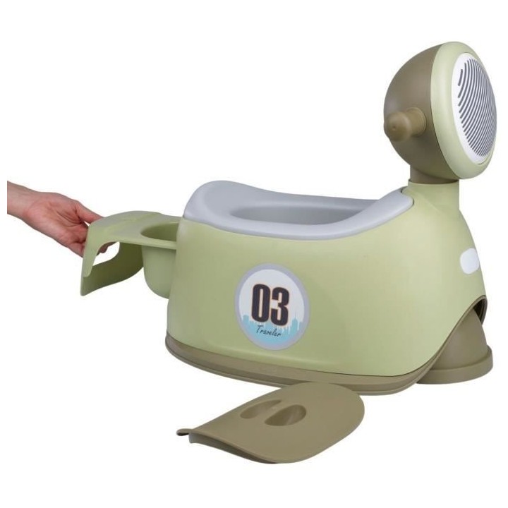 POT LUDIQUE SCOOTER vert olive