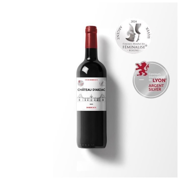 Château d'Abzac 2023 Bordeaux - Vin rouge de Bordeaux
