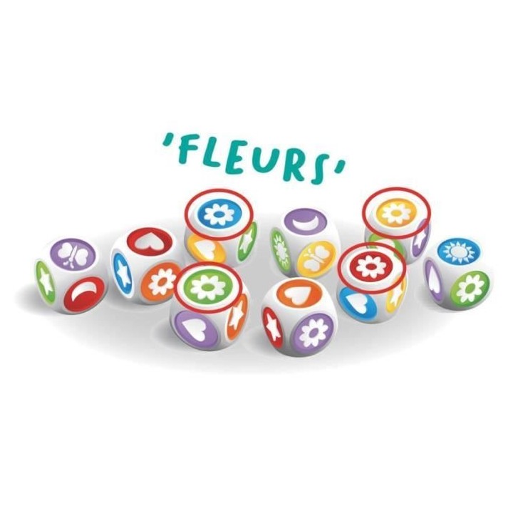 Asmodee - Takamachi - Jeu de dés - Observation et rapidité - Moins d