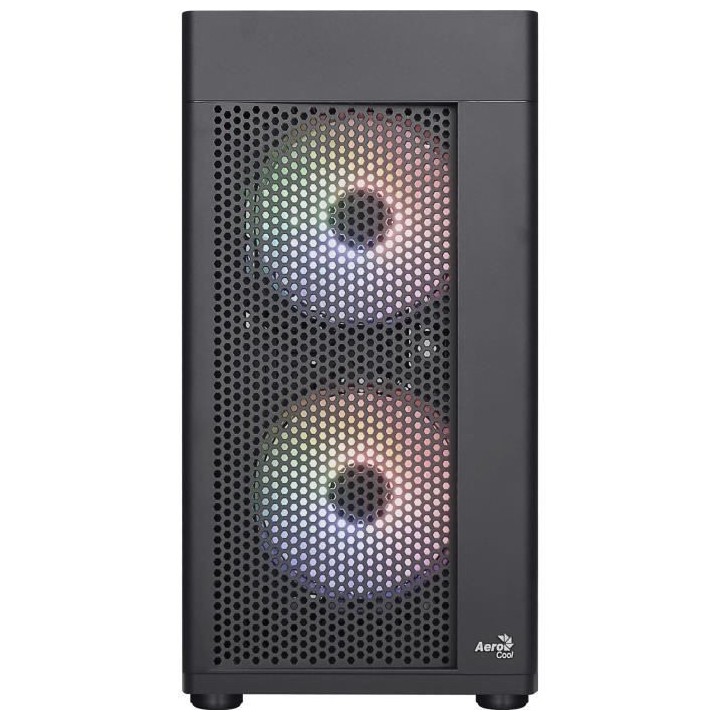 Boîtier PC - AEROCOOL - Hexform G v2 (Noir) - Mini tour - Format Micr