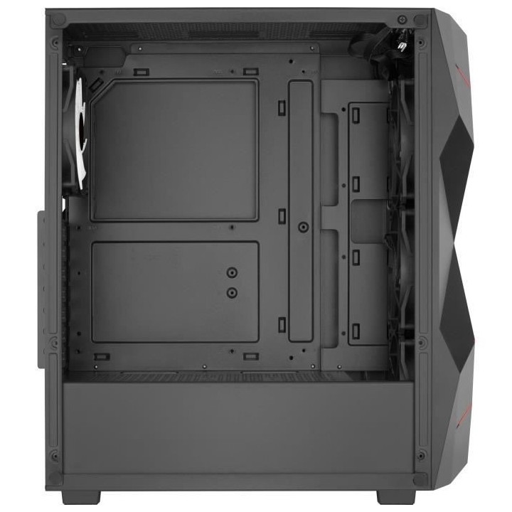 Boîtier PC - AEROCOOL - Volcan G v1 (Noir) - Moyen tour - Format ATX