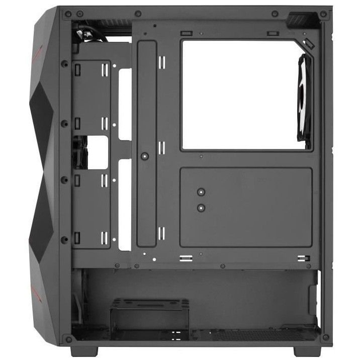 Boîtier PC - AEROCOOL - Volcan G v1 (Noir) - Moyen tour - Format ATX