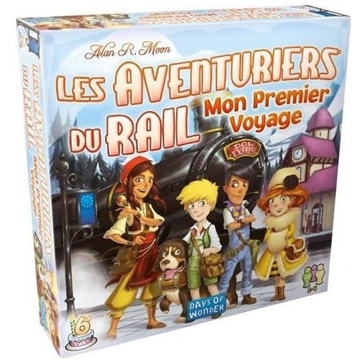 LES AVENTURIERS DU RAIL Mon Premier Voyage - Jeu de société