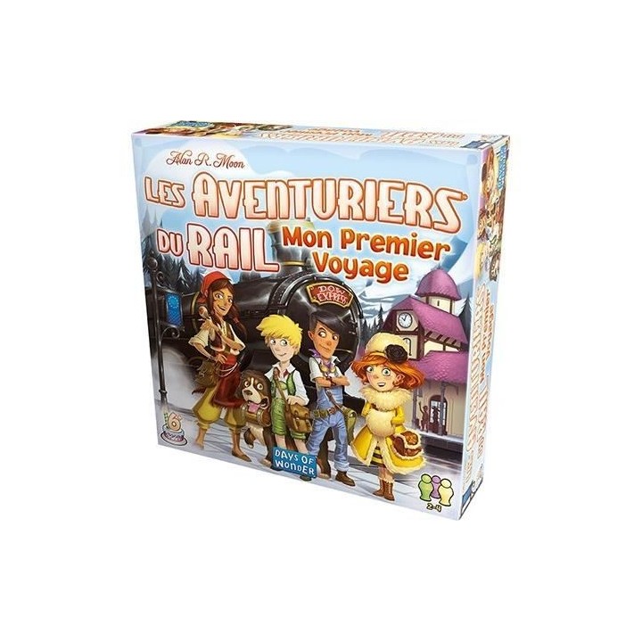 LES AVENTURIERS DU RAIL Mon Premier Voyage - Jeu de société