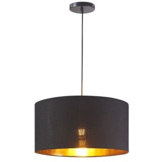 Suspension Shira - 40 x 20cm - Noir et doré - ID