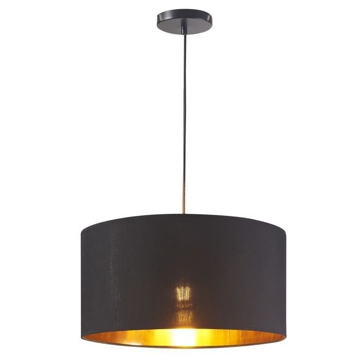 Suspension Shira - 40 x 20cm - Noir et doré - ID