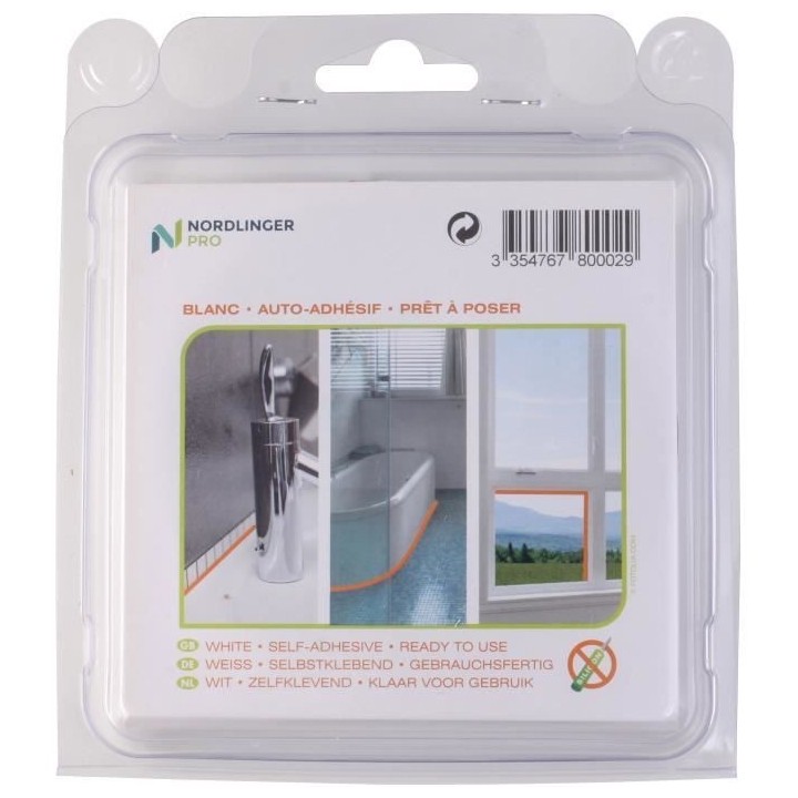Joint d'Étanchéité Auto-adhésif - NORDLINGER PRO - Mastiplast 9 mm