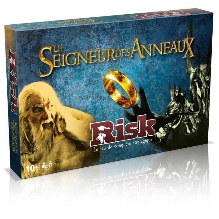 Jeu de société - WINNING MOVES - Risk Le Seigneur des Anneaux - Conq